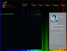 Tablet Screenshot of greencarnationlondon.com